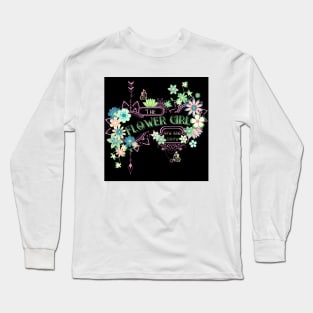 The Flower Girl Long Sleeve T-Shirt